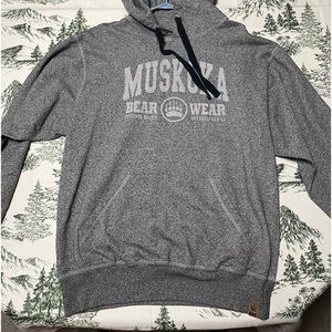 Salt and pepper Muskoka Bearwear Hoodie